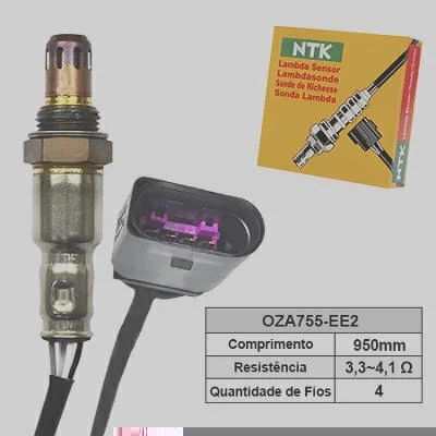 Sensor de Oxigênio NTK OZA755-EE2