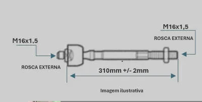 BRAÇO AXIAL DAYCO DSS4382