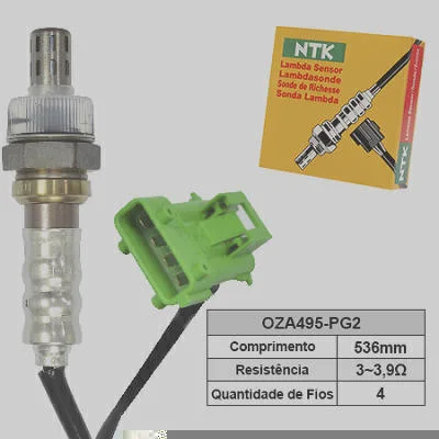 Sensor de Oxigênio NTK OZA495-PG2