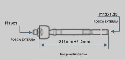 BRAÇO AXIAL DAYCO DSS4439
