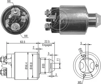 Relé de Partida ZM 1-471 ZM 1471