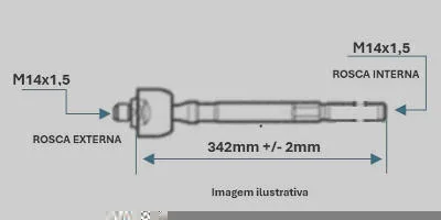 BRAÇO AXIAL DAYCO DSS1108