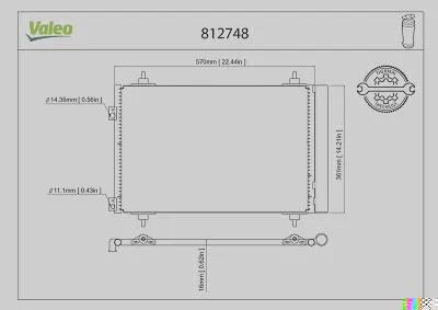 Condensador VALEO 812748