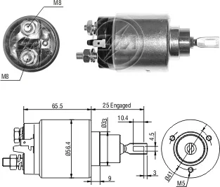 Relé de Partida ZM 2-777 ZM 2777