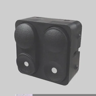 Interruptor Vidro Duplo GM Âmbar Comut. DNI DNI2446