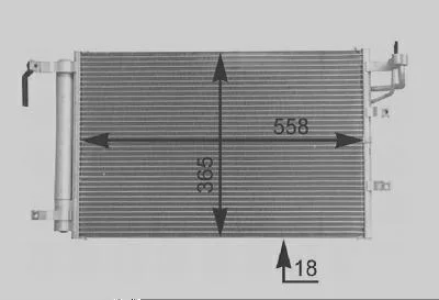 Condensador MAGNETI MARELLI 8FC351303091