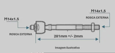 BRAÇO AXIAL DAYCO DSS4384