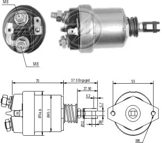 Relé de Partida ZM 567 ZM 567