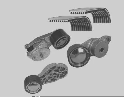 KIT CORREIA DE ACESSÓRIOS DAYCO KPV466HD