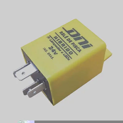 Relé Pisca Híbrido 4 Term Invertidos 24V DNI DNI1129