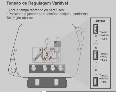 Regulador de Voltagem