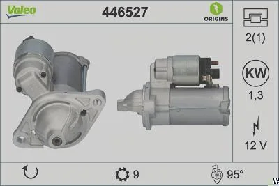 Motor de Partida VALEO 446527