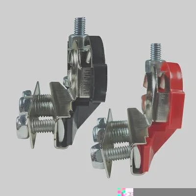 Terminal Bateria Engate Rápido c/ Alavanca 3 Vias Kit 2 pcs Polarizado