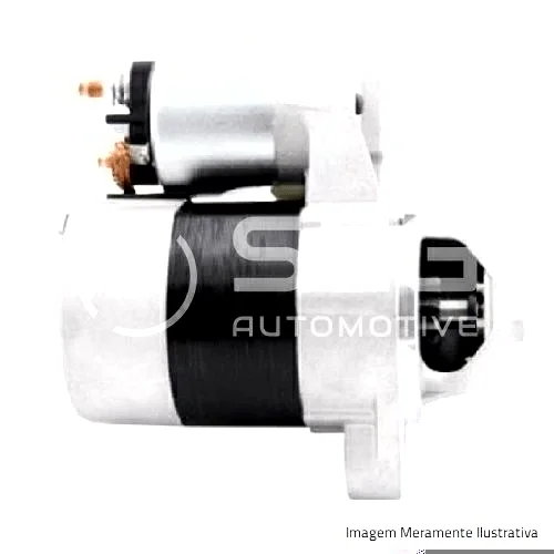 Motor de Partida, D7E, 12V, 0.7KW, CW, 9 Dentes SEG T001.006.006