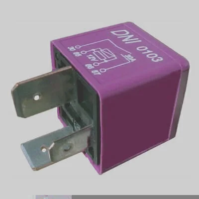 Relé Injeção Eletrônica/Bomba Combustível c/ Resistor 12V 4T DNI DNI0103