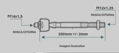 BRAÇO AXIAL DAYCO DSS2780