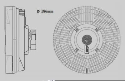 Embreagem Viscosa MAGNETI MARELLI VMM4010VW