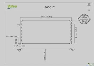 Condensador VALEO 860012