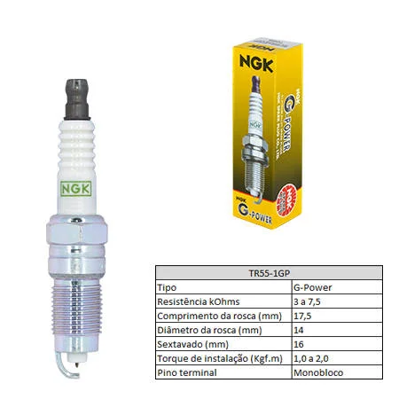 Vela de Ignição NGK TR55-1GP