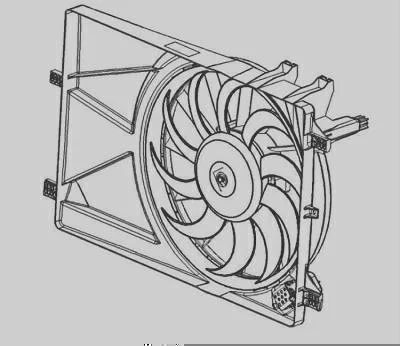 Eletroventilador MAGNETI MARELLI X2075001MM