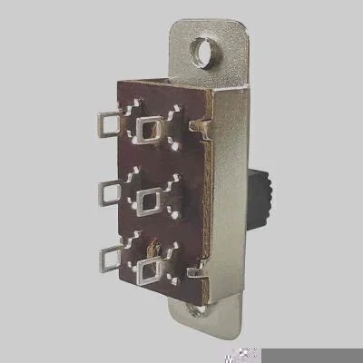 Chave Deslizante Liga/Desliga 6 Polos Comut. 200W