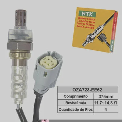 Sensor de Oxigênio NTK OZA723-EE62