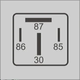 Relé Auxiliar 24V 4 Terminais (2 Largos)