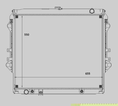 Radiador MAGNETI MARELLI RMM1368TO