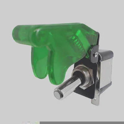 Chave c/ Iluminação Gatilho Verde ON/OFF 12V 400W Comut DNI DNI2084-VD