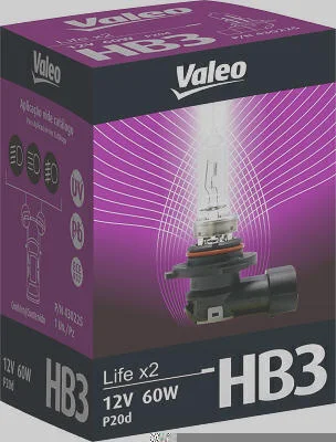 Lâmpada 12V VALEO 430225