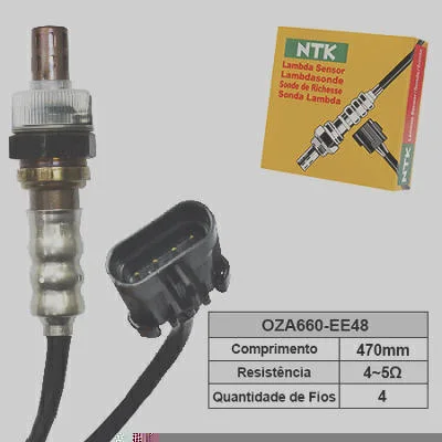 Sensor de Oxigênio NTK OZA660-EE48