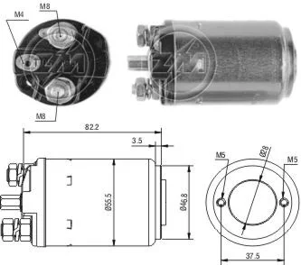 Relé de Partida ZM 513 ZM 513