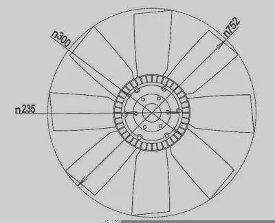 Visco-Fan MAGNETI MARELLI E4660MM