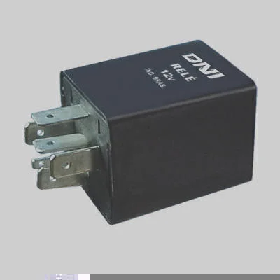 Relé Comutador Carga Pulso Negativo c/ Saída LED 12V 6T DNI DNI0418