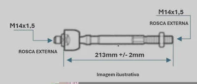 BRAÇO AXIAL DAYCO DSS2671