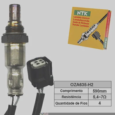 Sensor de Oxigênio NTK OZA635-H2