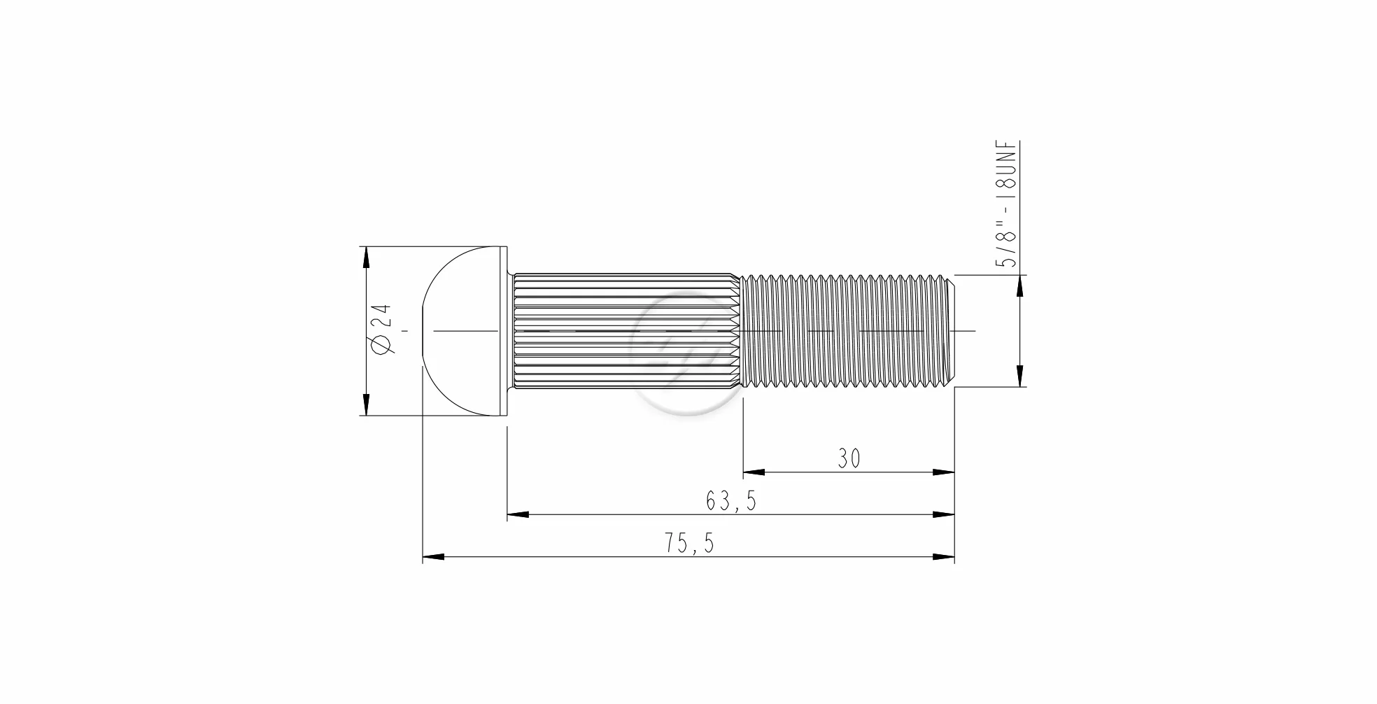 ZM 32.508.33 - Parafuso Cravo