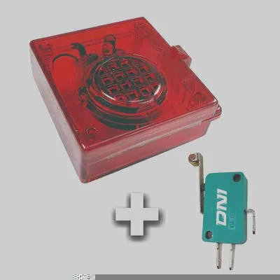 Alarme Módulo Sinalizador Audiovisual Caçamba Bivolt DNI DNI0526