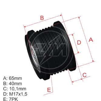 Polia OAP ZM 96.010.15 ZM 9601015