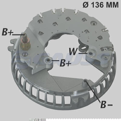 Retificador GAUSS GA1204