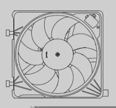 Eletroventilador MAGNETI MARELLI EMM2065VW