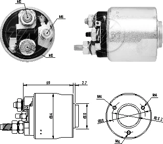 Relé de Partida ZM 6-495 ZM 6495