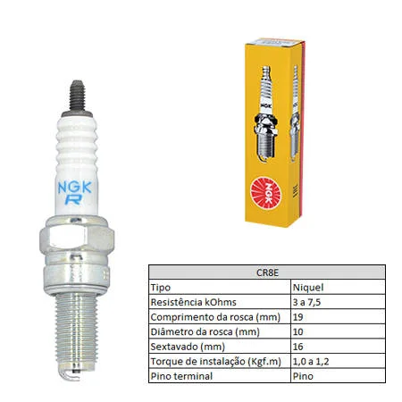 Vela de Ignição NGK CR8E