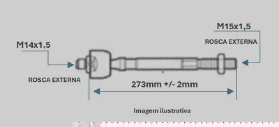 BRAÇO AXIAL DAYCO DSS4400