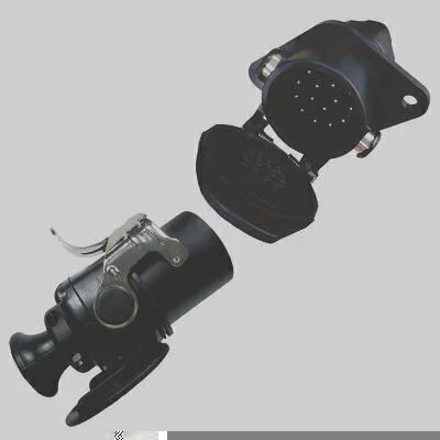 Kit Tomada Engate Redonda 15 Polos - Iluminação ABS Rastreador Nylon DNI DNI8400