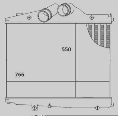 Intercooler MAGNETI MARELLI MMI3002MB