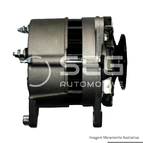 Alternador, 12V, 65A, CW (sem polia) SEG T002.005.004