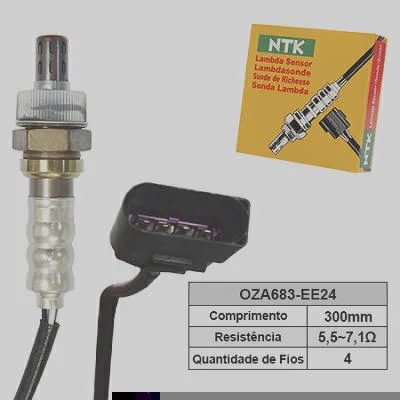 Sensor de Oxigênio NTK OZA683-EE24