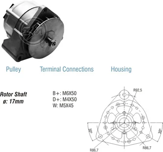 Alternador ZM 90.102.03 ZM 9010203