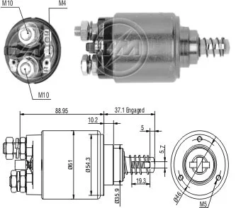 Relé de Partida ZM 743 ZM 743